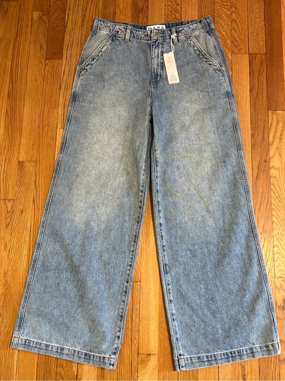 Wide Leg Light Blue Women’s Jeans